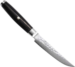 Yaxell Ketu Steakmes 11 cm - SG2 Stalen Kern - Tsuchime Finish - Pakkahout Handvat