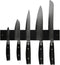 Yaxell Ran Messenset - 6-delig - Magnetische Zwarte Magneetstrip met 5 Messen - 69 Lagen Damaststaal - VG10 Staal - 61 HRC - Canvas-Micarta Heft