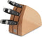 Yaxell Ran Messenset - 7-delig - Beukenhouten Messenblok met 6 Messen - 69 Lagen Damaststaal - VG10 Staal - 61 HRC - Canvas-Micarta Heft