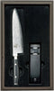 Yaxell Ran Messenset - Giftset - 2-delig - Santoku Mes 16,5 cm en Messenlijper - 69 Lagen Damaststaal - VG10 Staal - 61 HRC - Canvas-Micarta Heft