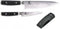 Yaxell Ran Messenset - Giftset - 3-delig - Messenslijper met Koksmes 20 cm en Universeelmes 12 cm - 69 Lagen Damaststaal - VG10 Staal - 61 HRC - Canvas-Micarta Heft