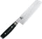 Yaxell Ran Nakiri Koksmes 16,5 cm - 69 Lagen Damaststaal - VG10 Staal - 61 HRC - Canvas-Micarta Heft
