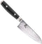 Yaxell Ran Santoku Koksmes 12,5 cm - 69 Lagen Damaststaal - VG10 Staal - 61 HRC - Canvas-Micarta Heft
