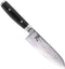 Yaxell Ran Santoku Koksmes 16.5 cm - 69 Lagen Damaststaal - VG10 Staal - 61 HRC - Canvas-Micarta Heft
