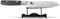 Yaxell Ran Santoku Koksmes 16.5 cm - 69 Lagen Damaststaal - VG10 Staal - 61 HRC - Canvas-Micarta Heft