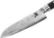 Yaxell Ran Santoku Koksmes 16.5 cm - 69 Lagen Damaststaal - VG10 Staal - 61 HRC - Canvas-Micarta Heft
