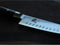 Yaxell Ran Santoku Koksmes 16.5cm met Kuiltjes - 69 Lagen Damaststaal - VG10 Staal - 61 HRC - Canvas-Micarta Heft