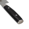 Yaxell Ran Santoku Koksmes 16.5cm met Kuiltjes - 69 Lagen Damaststaal - VG10 Staal - 61 HRC - Canvas-Micarta Heft
