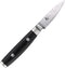 Yaxell Ran Schilmes 8 cm - 69 Lagen Damaststaal - VG10 Staal - 61 HRC - Canvas-Micarta Heft