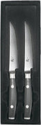 Yaxell Ran Steakmessenset - 2-delig - Giftset - 69 Lagen Damaststaal - VG10 Staal - 61 HRC - Canvas-Micarta Heft