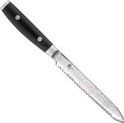Yaxell Ran Tomatenmes 14 cm - 69 Lagen Damaststaal - VG10 Staal - 61 HRC - Canvas-Micarta Heft