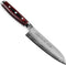 Yaxell Super Gou Messenset - 7-delig - Bamboe Magneetstrip met 6 Messen - 161 Lagen Damaststaal - SG2 Staal - 63 HRC - Canvas-Micarta Heft