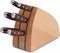 Yaxell Super Gou Messenset - 7-delig - Beukenhouten Messenblok met 6 Messen - 161 Lagen Damaststaal - SG2 Staal - 63 HRC - Canvas-Micarta Heft