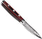 Yaxell Super Gou Messenset - 7-delig - Zwarte Magneetstrip met 6 Messen - 161 Lagen Damaststaal - SG2 Staal - 63 HRC - Canvas-Micarta Heft
