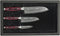 Yaxell Super Gou Messenset - Giftset - 3-delig - Santoku 16,5 cm, Klein Santoku 12,5 cm & Schilmes 8 cm - 161 Lagen Damaststaal - SG2 Staal - 63 HRC - Canvas-Micarta Heft