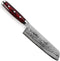 Yaxell Super Gou Nakiri Koksmes 18 cm - 161 Lagen Damast, SG2 Staal, 63 HRC, Canvas-Micarta Heft