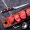 Yaxell Super Gou Steakmessenset 12 cm - 4-delig - 161 Lagen Damaststaal - SG2 Staal - 63 HRC - Canvas-Micarta Heft