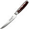 Yaxell Super Gou Steakmessenset 12 cm - 4-delig - 161 Lagen Damaststaal - SG2 Staal - 63 HRC - Canvas-Micarta Heft
