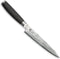 Yaxell Taishi Vleesmes 15 cm - VG-10 Staal - Hardheid 61 HRC - Tsuchime Afwerking - Gehamerd Lemmet - Zwart Pakka Beukenhout Handvat