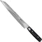 Yaxell Zen Fileermes / Sushimes 23 cm - 37 Lagen Damaststaal - Canvas-Micarta Heft