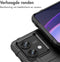 imoshion Hoesje Geschikt voor Motorola Edge 40 Neo Hoesje Siliconen - imoshion Rugged Shield Backcover - Zwart