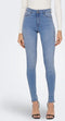 JDY JDYVEGA HIGH PUSH-UP SK LB DNM NOOS - Dames Jeans - Maat M X L32
