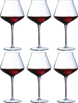 Chef & Sommelier Reveal Up Wijnglazen - 550ml - Kristalglas - Ultra Transparant en Resistent - 6 Stuks
