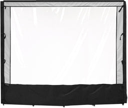 Travellife Scala voorwand - Universeel voor Thule Fiamma Dometic luifels - Water- en uv-bestendig - Zwart