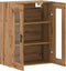 vidaXL - Wandkast - 69,5x34x90 - cm - artisanaal - eikenkleurig