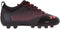 hummel Zoom JR FG - Voetbalschoenen Kinderen - Neopreen sok - Zwart/Rood