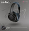 Veho ZB-7 - Draadloze Over-Ear Koptelefoon - ANC - Blauw/Zwart