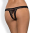 Obsessive - Miamor Kruisloze String Zwart L/XL