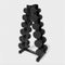 Centr Gewichten - Dumbbell Tower - Halterset Dumbbell Set - PU Dumbbells - 4 t/m 14 kg - 6 Paar - incl. Centr Lidmaatschap by Chris Hemsworth