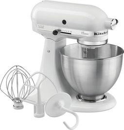 KitchenAid 5K45SSEWH - Keukenmachine - 10 snelheden - Wit