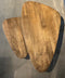 Salontafel mangohout - salontafel set - bijzettafels 110 en 70 cm