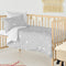 Happy Friday Duvet cover set 2 pieces Little star grey 100x135 cm (Cot) Grey