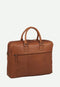 Burkely Antique Avery - Laptoptas 17 inch - Gewatteerd laptopcompartiment - Cognac