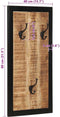 vidaXL - Kapstok - 40x2x80 - cm - massief - ruw - mangohout