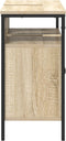 vidaXL - Badmeubel - in - Sonoma - Eik - 80x30x60 - cm - Gefabriceerd - Hout
