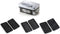 DOMO DO9136C - Contactgrill 3-in-1 - Verwisselbare bakplaten voor croque wafel grill - Silver