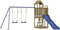 vidaXL - Speelhuis - geïmpregneerd - grenenhout