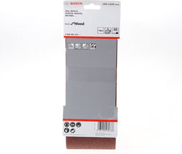 Bosch X440 - Schuurbandset - 3-delig - 100 x 620 mm - Korrel 60