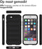 imoshion Hoesje - Geschikt voor iPhone SE (2022) / SE (2020) / 8 / 7 - EasyGrip Backcover - Zwart