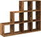 vidaXL - Kamerscherm - / - boekenkast - 137,5x29x103,5 - cm - hout - oud - hout