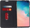 Design Softcase Booktype Samsung Galaxy S10 hoesje - Grafisch Wit / Koper