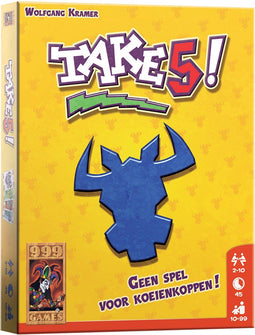 999 Games Take 5! - Kaartspel - Voor grote groepen - Educatief spel