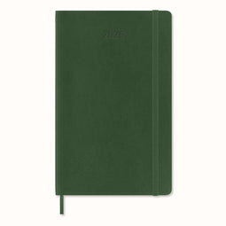 Moleskine 12 Maanden Agenda - 2025 - Wekelijks - Large - Zachte Kaft - Mirthe Groen