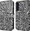 imoshion Hoesje Geschikt voor Samsung Galaxy A55 Hoesje Met Pasjeshouder - imoshion Design Bookcase smartphone - Meerkleurig / Black And White