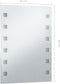 vidaXL - Badkamerspiegel - LED - 60x80 - cm