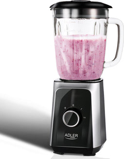 Camry CR 4077 - Blender - 1000W - 1,5L glas - 2 snelheden - Pulse-functie